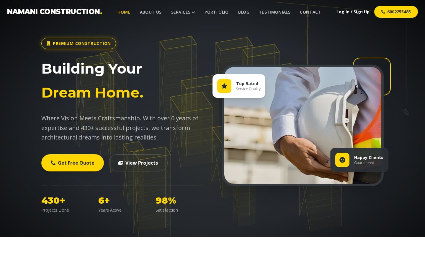 namani.in on a desktop browser