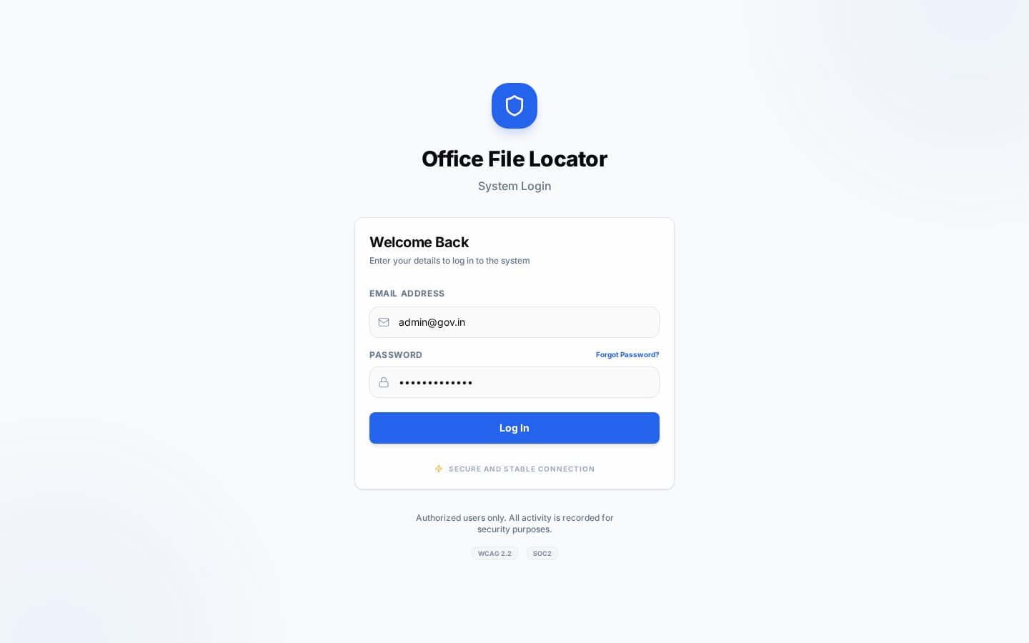 ofl.bajali.in on a desktop browser